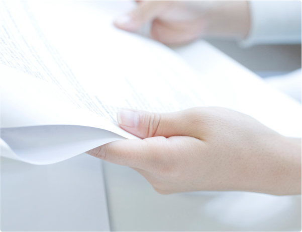 ご依頼、契約書作成